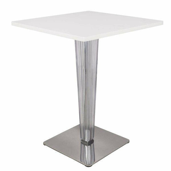 Kd Americana Modern Glen MDF Dining Table White KD3029574